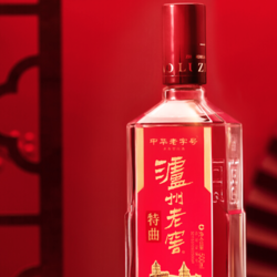 LUZHOULAOJIAO 泸州老窖 特曲 浓香型 高度白酒 52度500ml*6瓶 整箱装 送礼 婚宴用酒