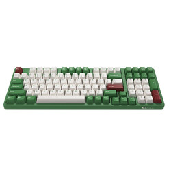 Akko 艾酷 AKKO 3098 DS 红豆抹茶 98键机械键盘 AKKO轴体