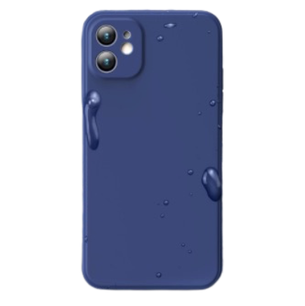 易波iphone 12 液态硅胶手机壳 海军蓝