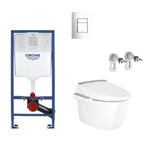 GROHE 高仪 38528001+38732000+3855800M+39384L00 智能壁挂式马桶套装