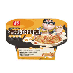 锅圈食汇 自热米饭 肉沫笋丝饭 360g *2盒