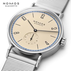 NOMOS手表 Tangomat系列 钢带款 601.S11 包豪斯100周年限量款 自动机械男表 德表 轻奢男表 直径38.3mm