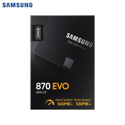 SAMSUNG 三星 870 EVO SATA3.0 2.5英寸SSD固态硬盘 250GB