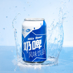 新希望雪兰奶啤300ml12瓶