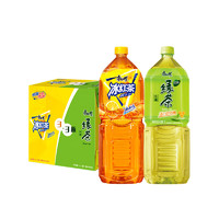 康师傅冰红茶2L*3瓶+蜂蜜绿茶2L*3瓶 混合装饮料 整箱装