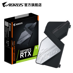 技嘉AORUS GeForce RTX3090 NVLINK SERIES 显卡交火桥接器80cm