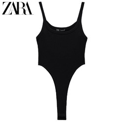 ZARA 新款 女装 罗纹连体衣 05584303800