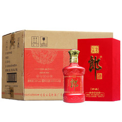 LANGJIU 郎酒 53度 珍品郎 绒布郎酱香型白酒  500mLx6瓶