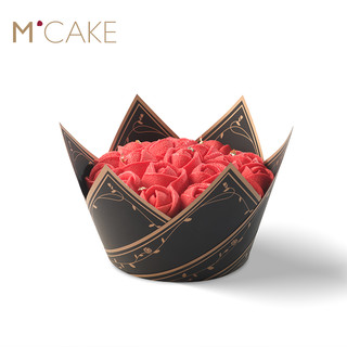 Mcake挚爱·约瑟芬玫瑰情人节巧克力蛋糕奶油蛋糕上海北京配送