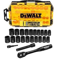 DEWALT 得伟 冲击套筒套装 23件