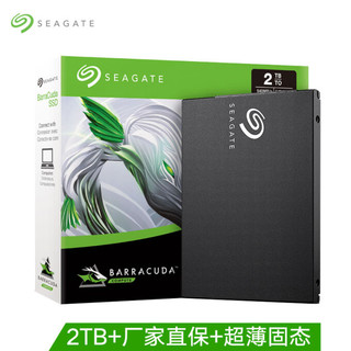 希捷(Seagate)2TB 2.5英寸固态硬盘 SATA接口 希捷酷鱼110系列 BarraCuda SSD (ZA2000CM1A002)性能新高峰