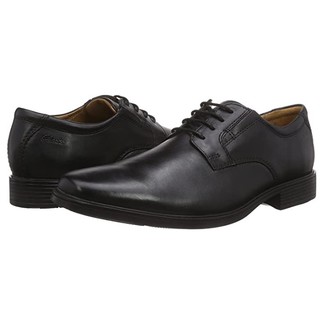 Clarks 其乐 Tilden Plain系列 男士德比鞋 黑色 39.5