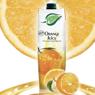 PRIMA 普瑞达 100%橙汁 1L*4瓶