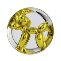 HOWstore Jeff Koons全球限量版气球狗饰盘艺术收藏装饰瓷盘
