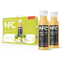 农夫山泉 NFC果汁橙汁鲜汁果冷压榨 300ml*10瓶苹果香蕉 礼盒装