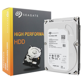 SEAGATE 希捷 Surveillance系列 3.5英寸监控级硬盘 1TB 64MB(5900rpm、PMR)ST1000VX001