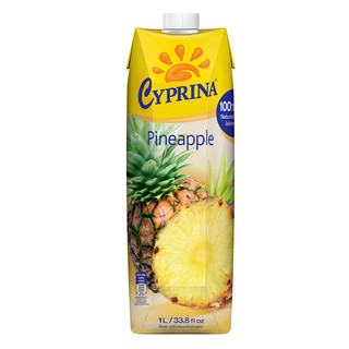 CYPRINA 塞浦丽娜 菠萝汁 菠萝味 1L*4瓶