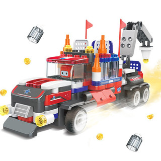 BLOKS 布鲁可积木 交通工具系列  布布百变重型卡车