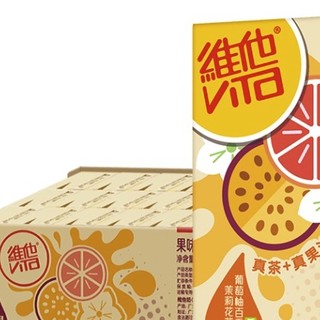 vitasoy 维他奶 茉莉花茶 葡萄柚百香果味 250ml*24盒