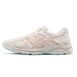 ASICS 亚瑟士 GEL-CONTEND 4  女子跑鞋 T8D9Q-106 米色/藕粉 38