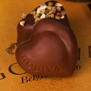 GODIVA 歌帝梵 巧克力心形金装礼盒 150g