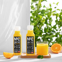 农夫山泉 NFC橙汁果汁饮料 100%鲜果冷压榨 橙子冷压榨 300ml*24瓶 整箱装