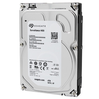 SEAGATE 希捷 Surveillance系列 3.5英寸监控级硬盘 4TB 64MB(5900rpm、PMR)ST4000VX000