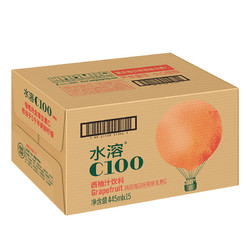 NONGFU SPRING 农夫山泉 水溶C100西柚味 复合果汁饮料445ml*15瓶 满足每日所需维生素C