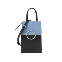 CHARLES & KEITH 女士单肩手提包 CK2-50781237 牛仔蓝色 S