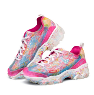 SKECHERS 斯凯奇 James Goldcrown合作款 女子跑鞋 149459-MULT 全彩色 39