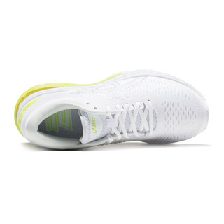 ASICS 亚瑟士 GEL-KAYANO 25 女子跑鞋 1012A026-101 白色/黄色 37.5
