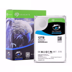 希捷(Seagate)监控硬盘12TB 256MB 7200转 SATA 垂直 机械 PMR CMR 希捷酷鹰AI ST12000VE0008