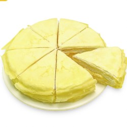 榴芒一刻 榴莲千层蛋糕 榴莲味 8英寸 745g