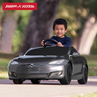 RADIO FLYER RadioFlyer特斯拉儿童电动车可坐人小孩四轮汽车Tesla ModelS童车