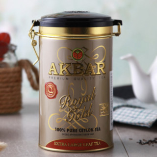 AKBAR 阿客巴 金罐锡兰红茶 大叶 150g