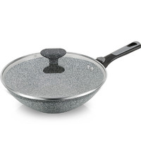 COOKER KING 炊大皇 B49322 炒锅(28cm、不粘、合金、大理石色)