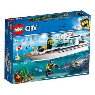 LEGO 乐高 City城市系列 60221 阳光潜水游艇