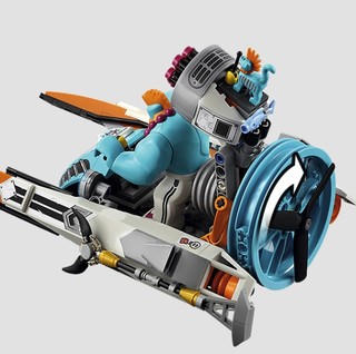 lego 乐高 悟空小侠系列 80014 沙大力迅雷战艇