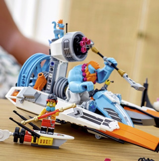 lego 乐高 悟空小侠系列 80014 沙大力迅雷战艇