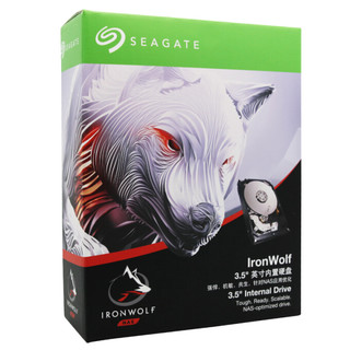 SEAGATE 希捷 酷狼IronWolf Pro系列 3.5英寸NAS硬盘 2TB 128MB(7200rpm、PMR)ST2000NE0025