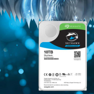 SEAGATE 希捷 酷鹰SkyHawk系列 3.5英寸监控级硬盘 10TB 256MB(7200rpm、PMR)ST10000VX0008