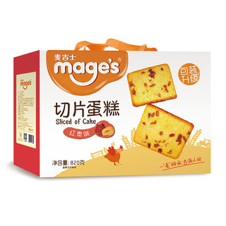 mage’s 麦吉士 切片蛋糕 红枣味 820g 礼盒装