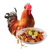 仓帝 农家公鸡 生鲜鸡肉 1.5kg 整鸡