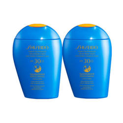 Shiseido 资生堂 新艳阳夏臻效水动力防护乳 SPF50+ 150ml *2