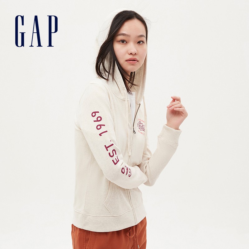【省42元】时尚女装_gap 盖璞 621512 女士拉链卫衣-什么值得买