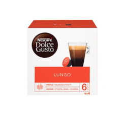 英国进口 美式浓黑 雀巢多趣酷思(Dolce Gusto) 黑咖啡胶囊 研磨咖啡粉 16颗装