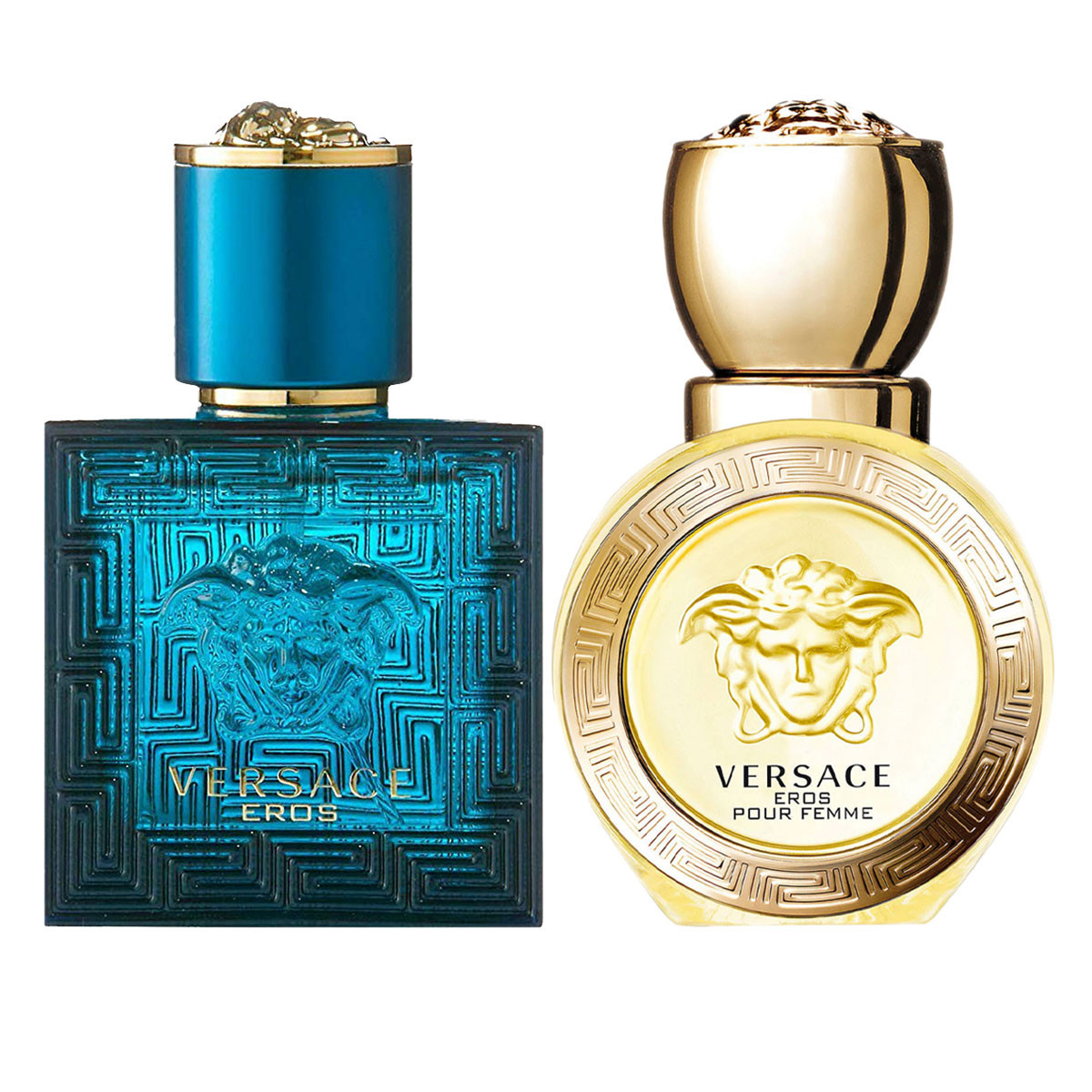 versace 范思哲 爱罗斯香水套装(女士30ml 男士30ml)多少钱-什么值得