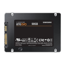 SAMSUNG 三星 870 EVO SATA3.0 2.5英寸固态硬盘 500GB