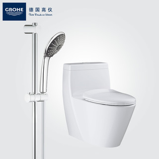 GROHE 高仪 卫浴套装 27333000花洒+23355000浴室龙头+23264000台盆龙头+39317000台下盆+39316000马桶 305mm坑距