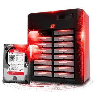 Western Digital 西部数据 红盘Pro系列 3.5英寸NAS硬盘 8TB 256MB(7200rpm、PMR)WD8003FFBX